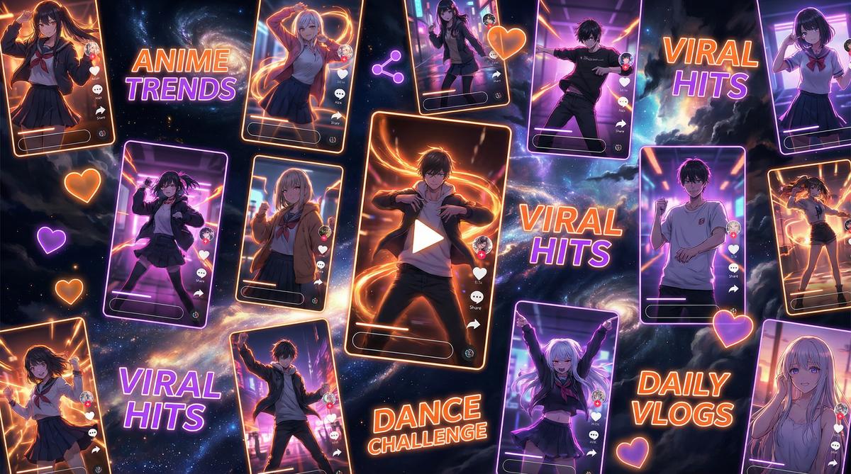 国产视频 TikTok风格短视频